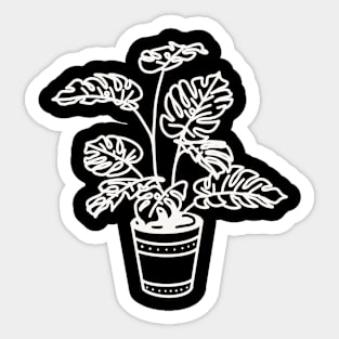 Monstera Sticker